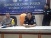 Polres Tolitoli Kembali Menangkap Pelaku Pencurian Di MTS DDI Desa Tinigi
